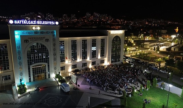 Battalgazililer Milli Takım Galibiyetini Dev Ekranda İzledi