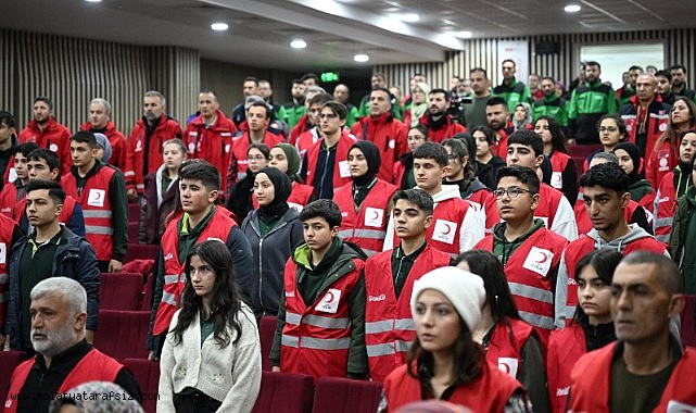 Deprem Gönüllüleri Battalgazi'de buluştu