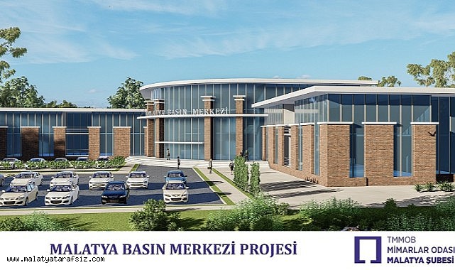 Malatya Basın Merkezi Projesi dosyası Başkan Sami Er'e sunuldu