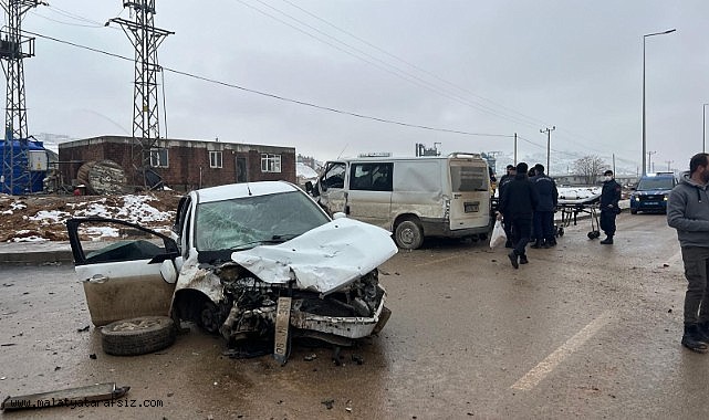 Malatya'da iki ayrı kaza: 1 ölü 5 yaralı