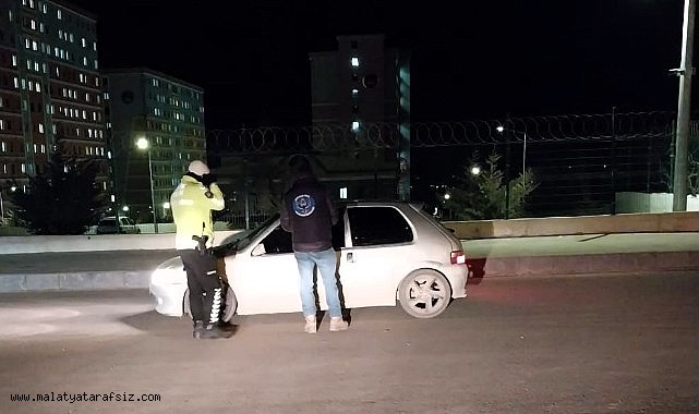 Malatya'da kamu düzeni ve güvenlik uygulamaları sürüyor