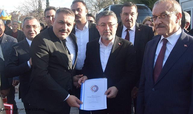 Başkan Sadıkoğlu, Tarım Bakanı Yumaklı'ya kapsamlı dosya sundu