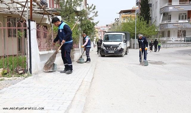 Battalgazi'de temizlik seferberliği sürüyor