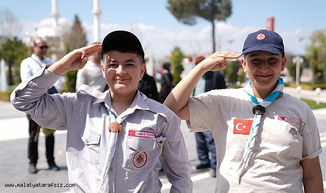 Battalgazi'nin İzci Gençleri 57. Alay'ın İzinde