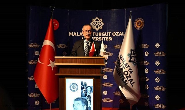 Merhum cumhurbaşkanı Turgut Özal, adını taşıyan üniversitede unutulmadı