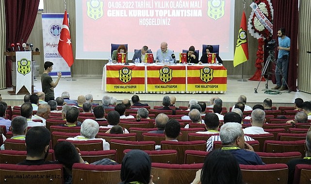 Yeni Malatyaspor'da 2022 yılı mali genel kurulu iptal edildi