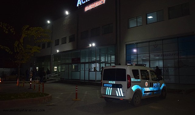 Malatya'da bir kişi tartıştığı eşini silahla yaraladı