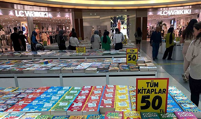 Malatyapark Kitap Festivali başladı, kitapseverleri bekliyor