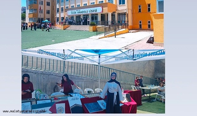 Tecde Anadolu Lisesi'nden Gazze İçin Anlamlı Destek