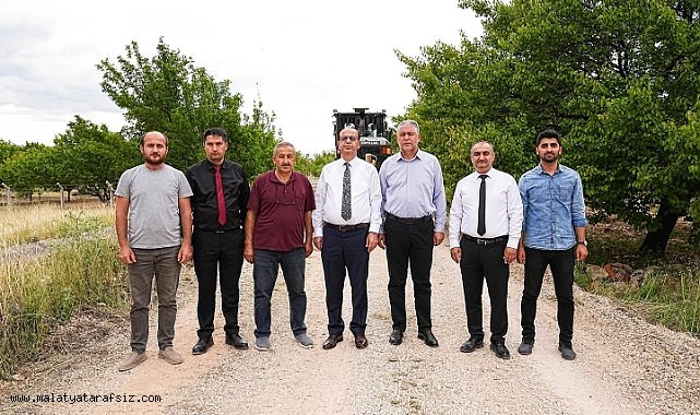 Yeşilyurt Belediyesi kırsal yollar için seferberlik başlattı