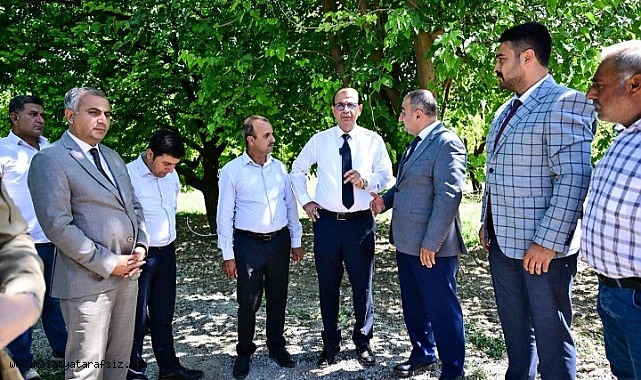Başkan Geçit: "Ekiplerimiz kırsal mahallelerde 724 çalışıyor"