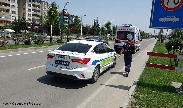 Eşi ile tartışan kadın seyir halindeki araçtan atladı