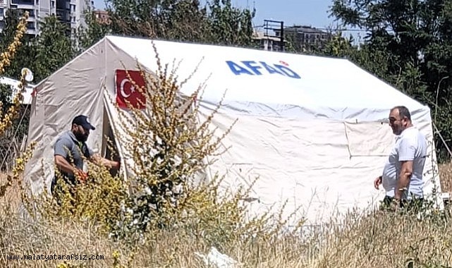 Malatya'da 39 yaşındaki kadın çadırda ölü bulundu