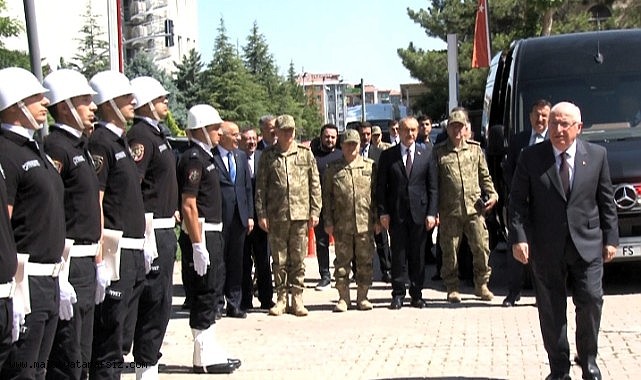 Milli Savunma Bakanı Güler Malatya'da