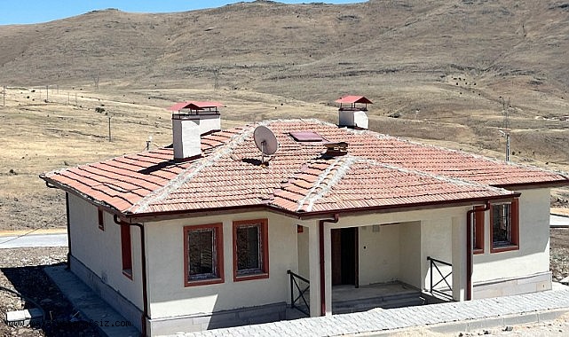 Akçadağ Kozluca'da deprem konutlarında sona doğru