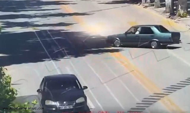 Malatya'da cadde ortasında drift yapan sürücüye ağır ceza