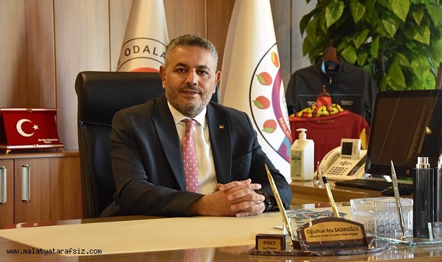 Sadıkoğlu: "Malatya kayısısının marka değerini koruyoruz"