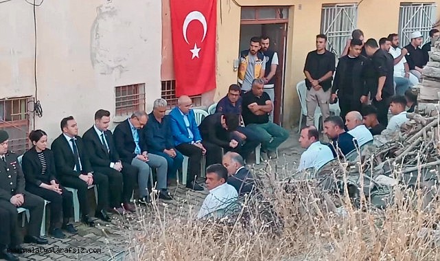 Şehit ateşi Malatya'ya düştü
