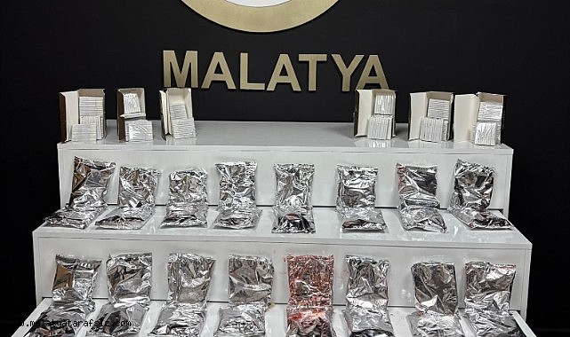 Malatya'da kaçakçılık operasyonu