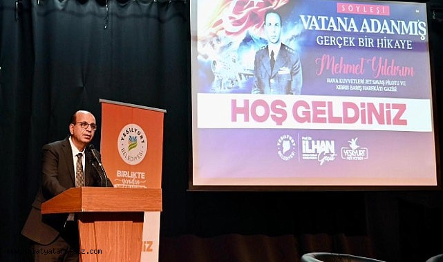 Yeşilyurt'ta Gaziler Haftası söyleşisi duygusal anlara sahne oldu