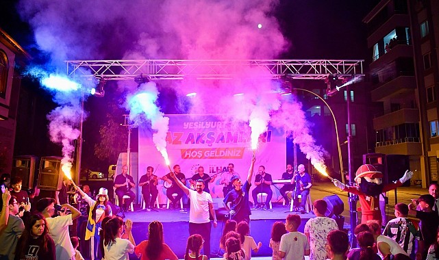 Yeşilyurt'ta açık hava etkinlikleri yoğun ilgi gördü