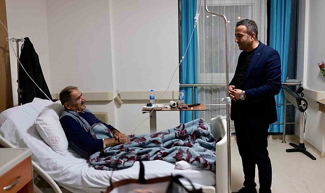 Akçadağ Belediye Başkanı Ulutaş'tan Hastane ziyareti