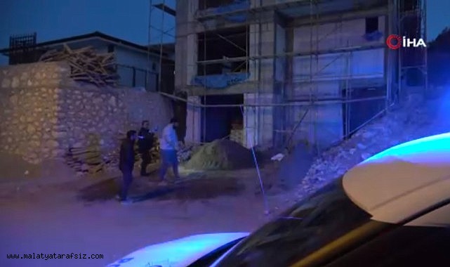 Malatya'da inşaatta düşen işçi hayatını kaybetti