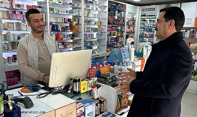 Başkan Taşkın'dan esnaf ziyareti