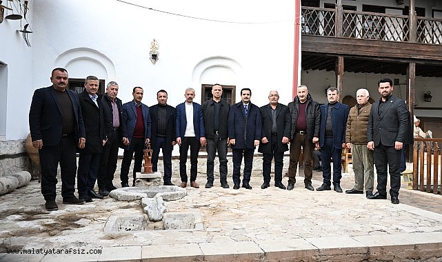 Başkan Taşkın, Eski Malatya muhtarlarıyla buluştu