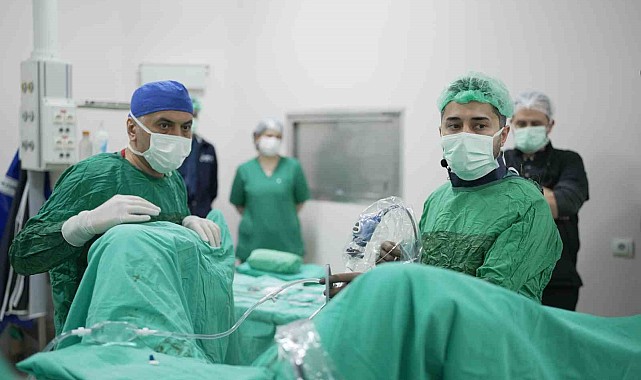 Malatya Eğitim ve Araştırma Hastanesi'nde 320 kişinin katıldığı canlı cerrahi kursu