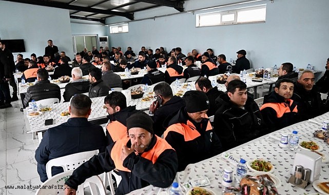 Başkan Geçit'ten personele teşekkür ziyareti