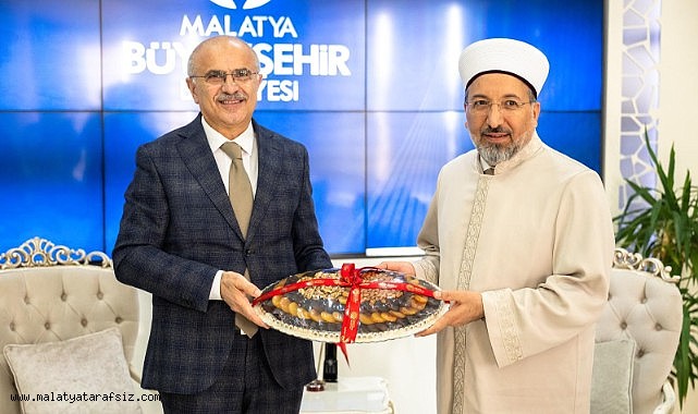 Diyanet İşleri Başkanından Başkan Er'e cami teşekkürü