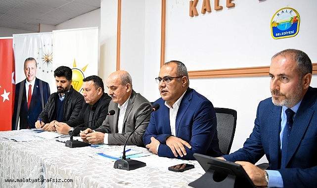 Malatya Büyükşehir'den Kale'ye 81.9 milyonluk yatırım