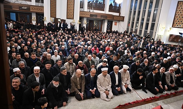 Malatya'da Miraç Kandili dualarla idrak edildi