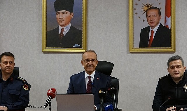 Malatya'da suç oranları 2025'te önemli ölçüde düştü