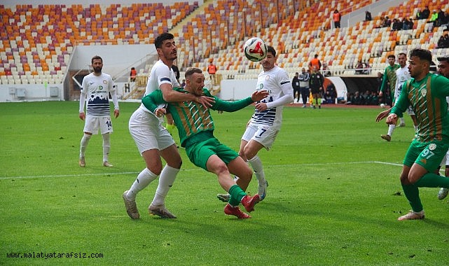 TFF 3. Lig: Malatya Yeşilyurtspor: 1 - Kapadokyaspor: 1
