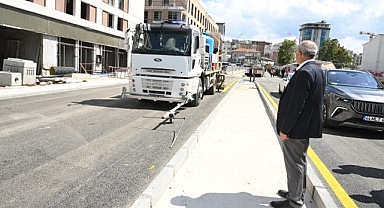 Turgut Temelli Caddesi trafiğe açıldı
