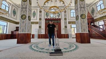 Battalgazi Belediyesi Mehmet Turgut Camii’ni açılışa hazırladı