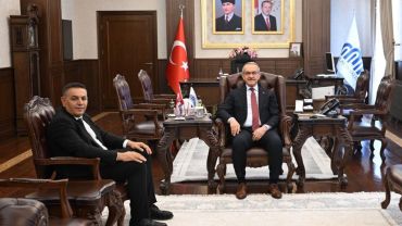 MTSO Yönetim Kurulu Başkanı Sadıkoğlu’ndan Vali Yavuz’a ziyaret