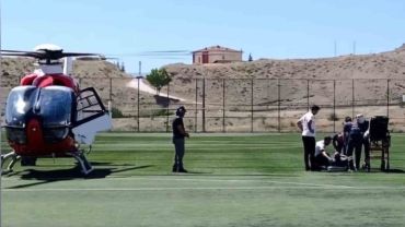 Kalp krizi geçiren hasta hava ambulansıyla Malatya’ya sevk edildi